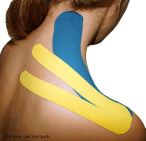 Schulter mit Kinesio Taping